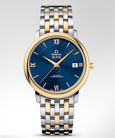 Omega De Ville Prestige Automatic Gold Men  watch replica 424.20.37.20.03.001