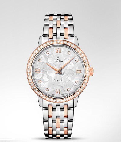 Omega De Ville Prestige Butterfly Quarz 32.7mm  watch replica 424.25.33.60.52.001