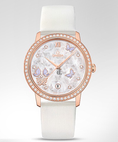 Omega De Ville 36.8MM Ladies  watch replica 424.57.37.20.55.003