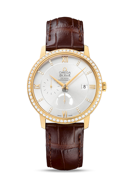 Omega Prestige Co-Axial Power Reserve  watch replica 424.58.40.21.52.001