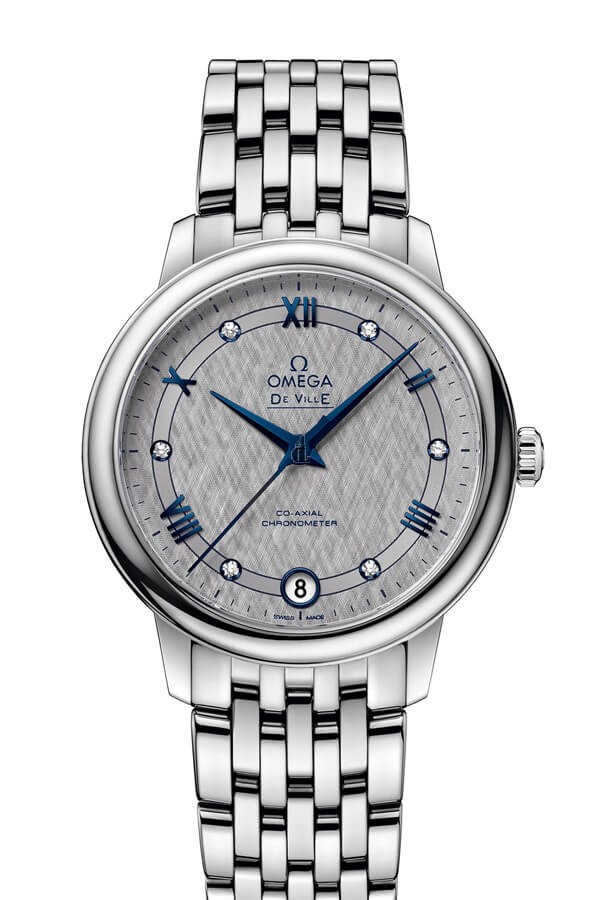 OMEGA De Ville Steel Chronometer Watch 424.10.33.20.56.002 replica
