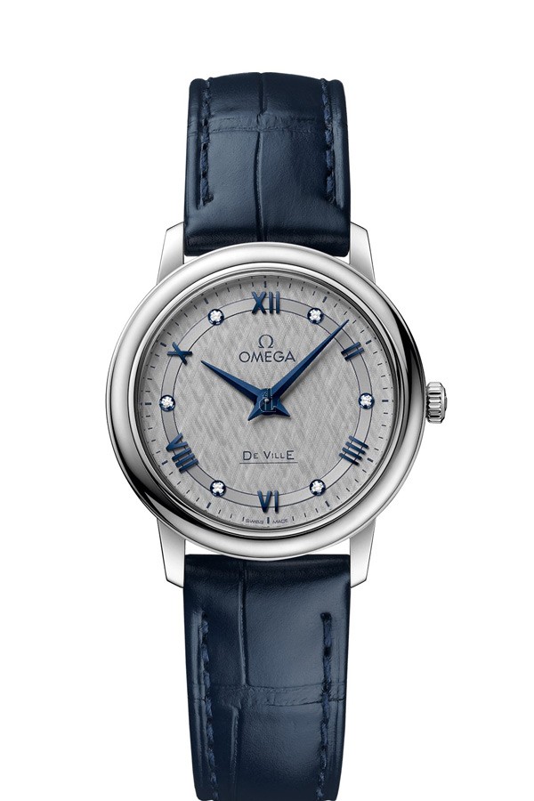 OMEGA De Ville Steel Diamonds Watch 424.13.27.60.56.001 replica