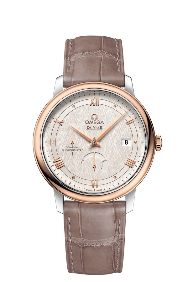 OMEGA De Ville Steel red gold Chronometer Watch 424.23.40.21.02.001 replica