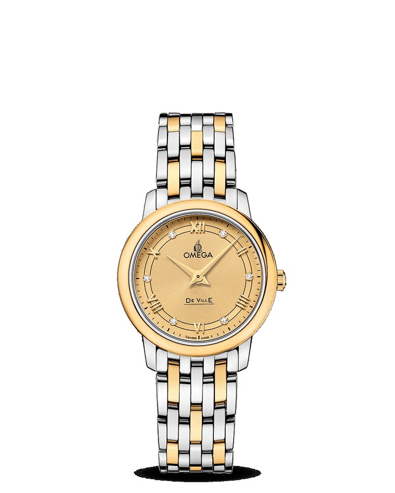 OMEGA De Ville Prestige Quartz 27.4mm fake 424.20.27.60.58.003