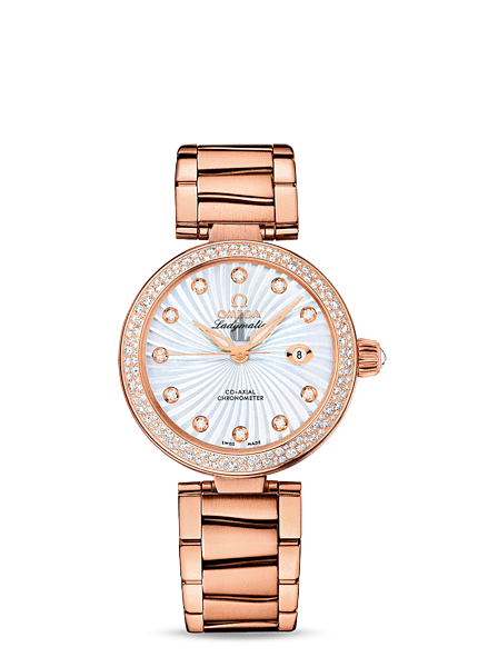 Omega De Ville Ladymatic Ladies  watch replica 425.65.34.20.55.001