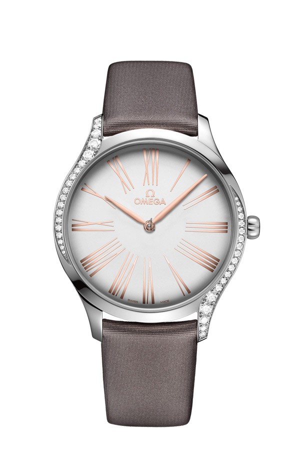 OMEGA De Ville Steel Diamonds Watch 428.17.39.60.02.001 replica
