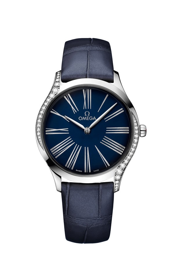 OMEGA De Ville Steel Diamonds Watch 428.18.36.60.03.001 replica