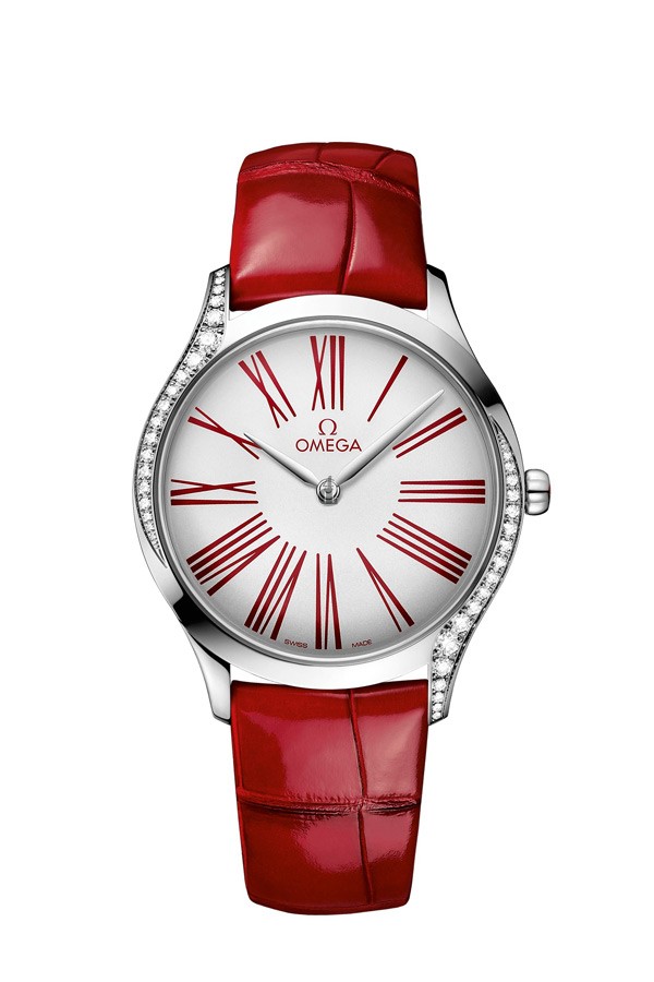 OMEGA De Ville Steel Diamonds Watch 428.18.36.60.04.002 replica