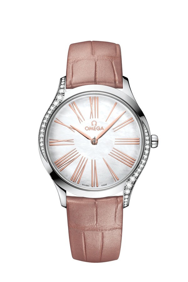 OMEGA De Ville Steel Diamonds Watch 428.18.36.60.05.002 replica