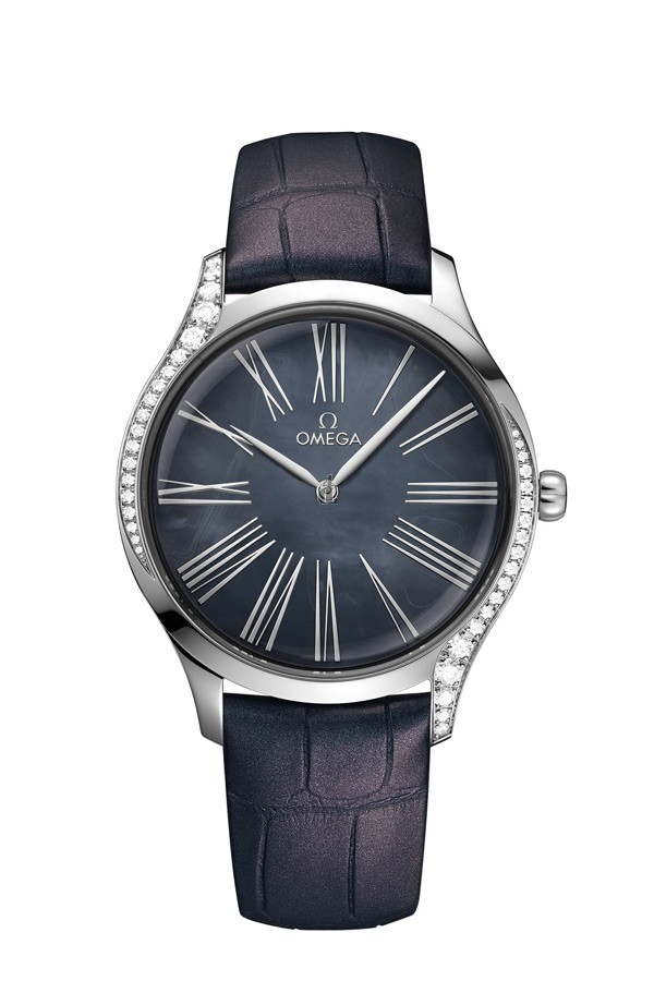 OMEGA De Ville Steel Diamonds Watch 428.18.39.60.07.001 replica