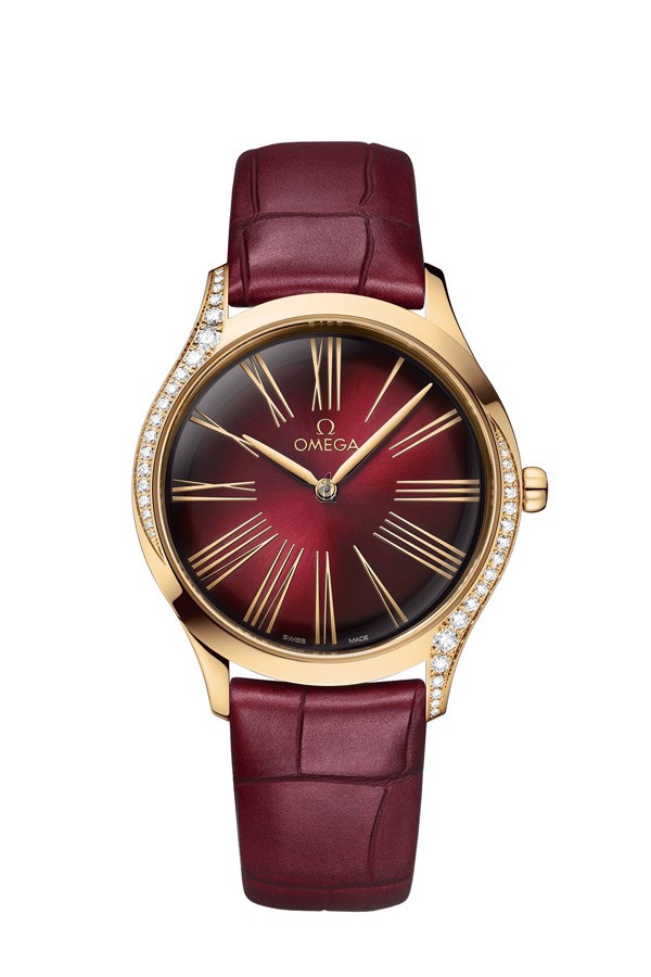 OMEGA De Ville Moonshine gold Diamonds Watch 428.58.36.60.11.001 replica