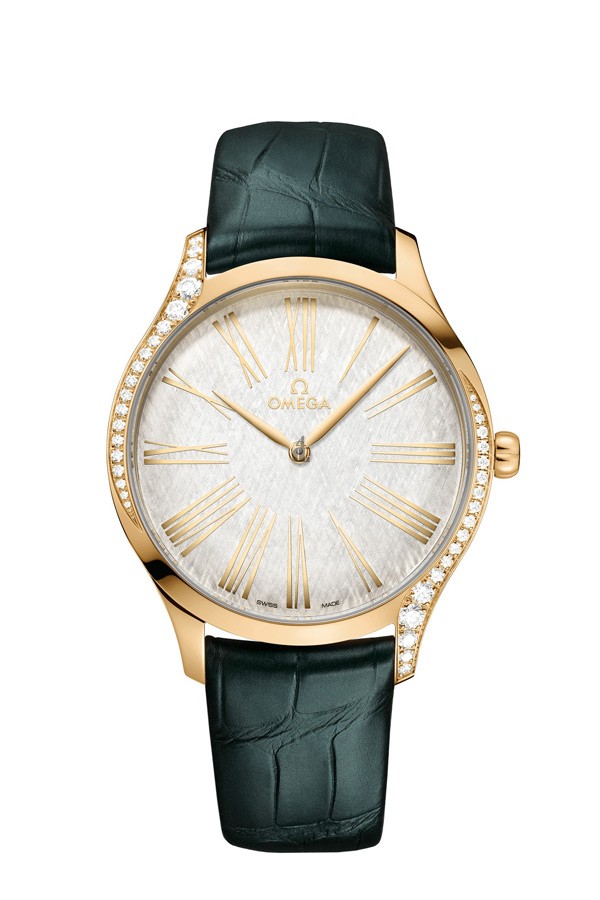 OMEGA De Ville Moonshine gold Diamonds Watch 428.58.39.60.02.001 replica