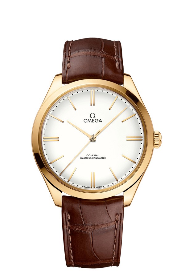 OMEGA De Ville Yellow gold Anti-magnetic Watch 435.53.40.21.09.001 replica