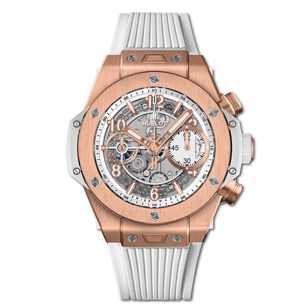Replica Hublot Big Bang Unico King Gold White 42mm