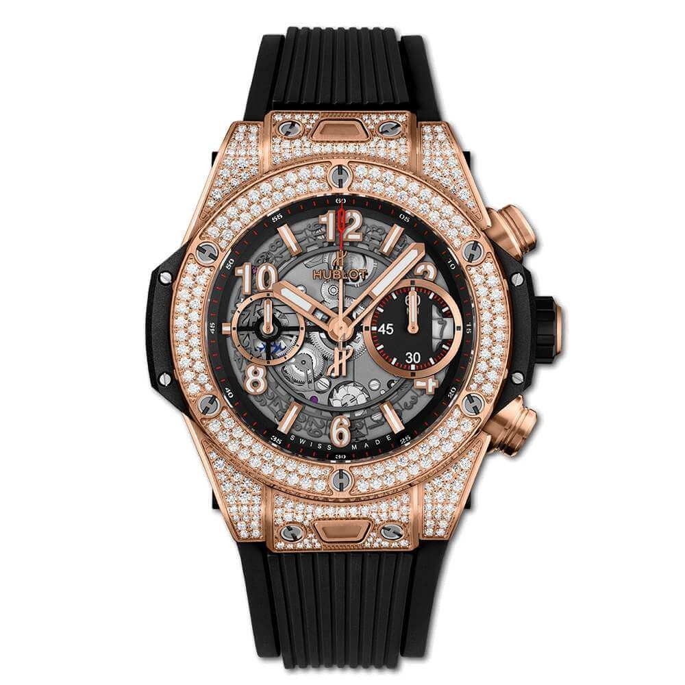 Replica Hublot Big Bang Unico King Gold Pavé 42mm