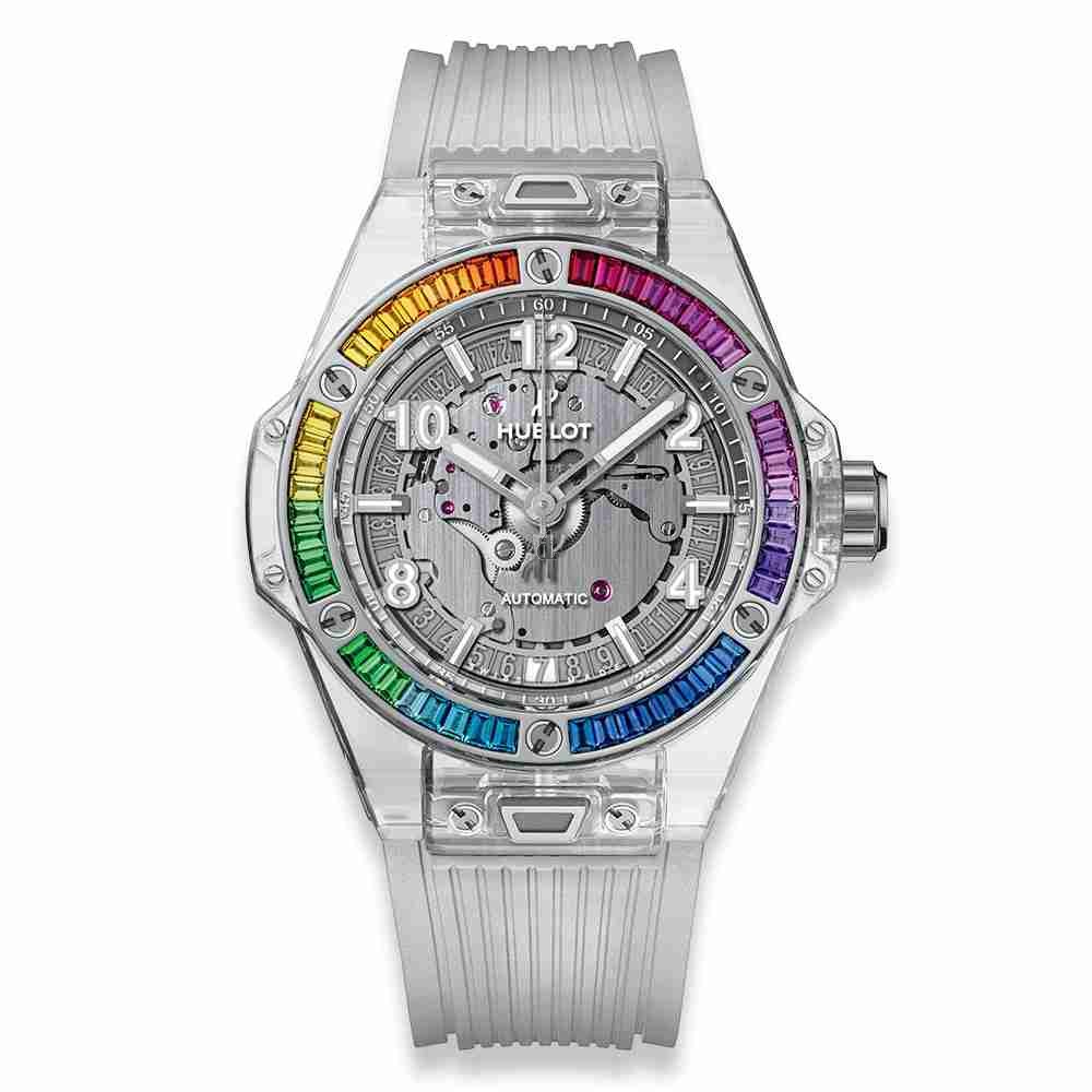 Hublot Big Bang One Click Sapphire Rainbow 39mm 465.JX.4802.RT.4099