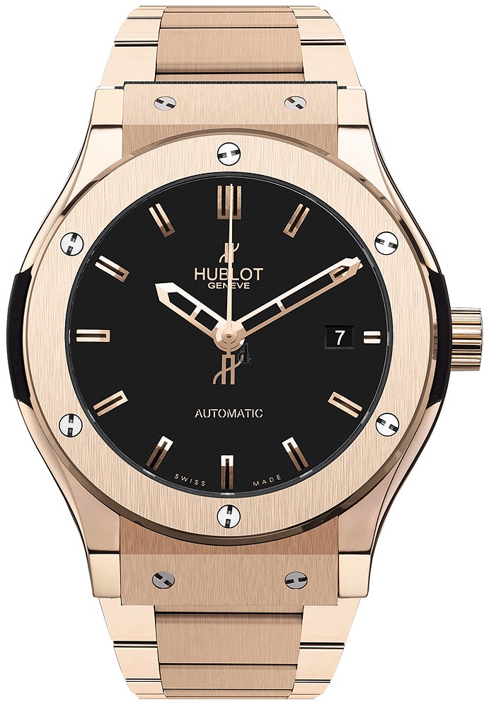 Hublot Classic Fusion Automatic Gold 45mm 511.OX.1180.OX replica.