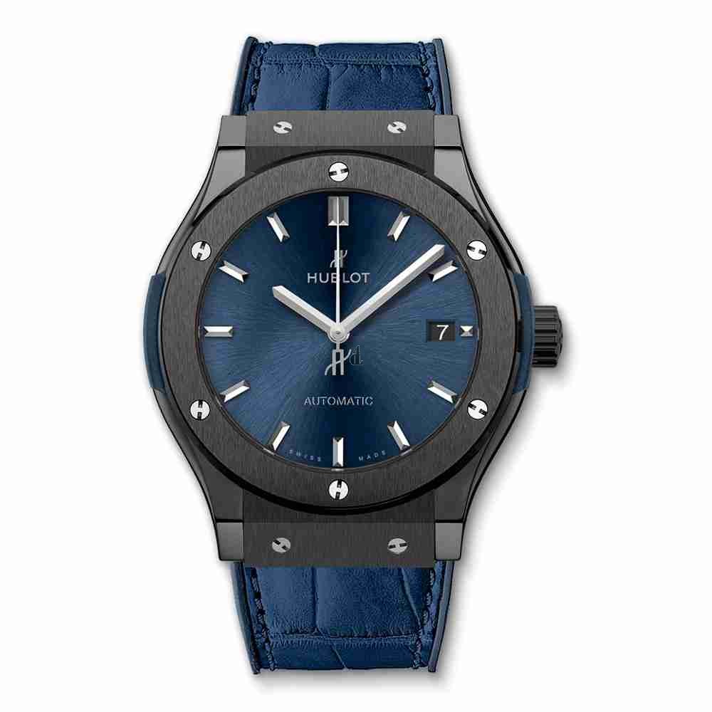 Hublot Classic Fusion Ceramic Blue 45mm 511.CM.7170.LR