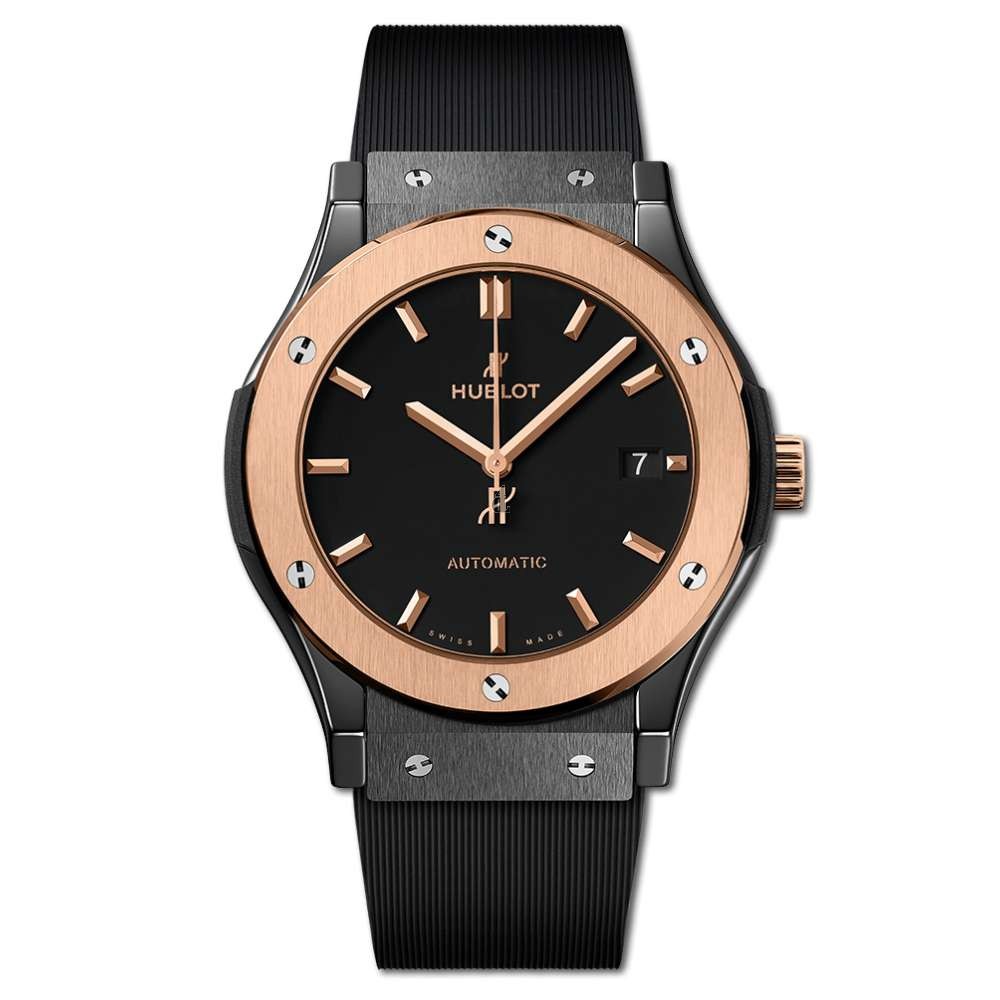 Replica Hublot Classic Fusion Ceramic King Gold