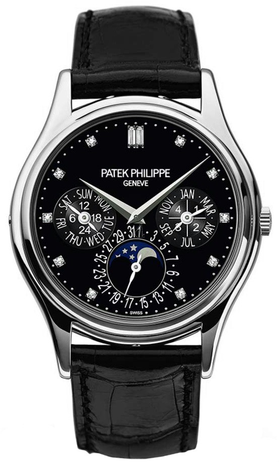 Patek Philippe Grand Complications Black Diamond Dial Automatic 5140P-013