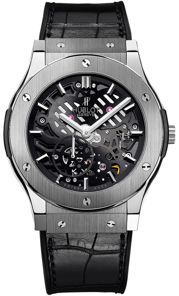 Hublot Classic Fusion Ultra-Thin Skeleton Men's Watch 515.NX.0170.LR replica.