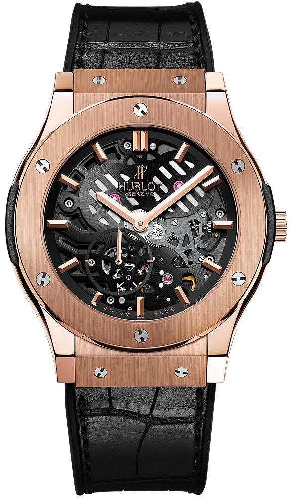 Hublot Classic Fusion Classico Ultra Thin Skeleton 45mm 515.OX.0180.LR replica.