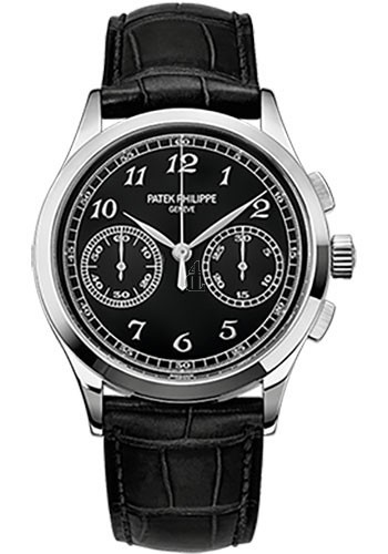 Patek Philippe Complications Black Dial 18K White Gold 5170G-010