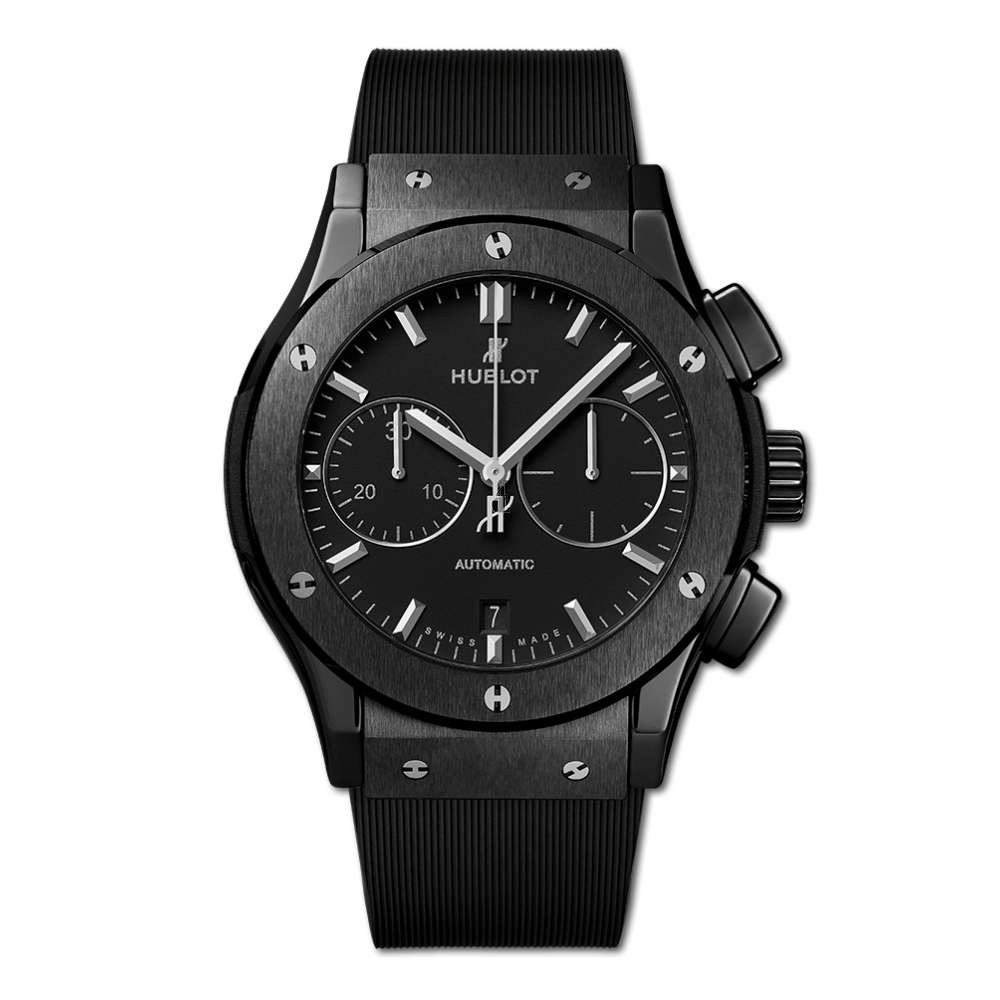 Replica Hublot Classic Fusion Chronograph Black Magic