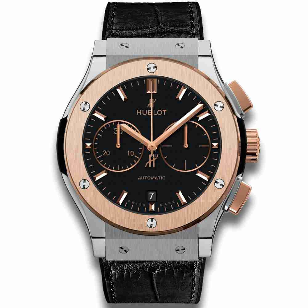 Hublot Chronograph Titanium King Gold Classic Fusiones 521.NO.1181.LR
