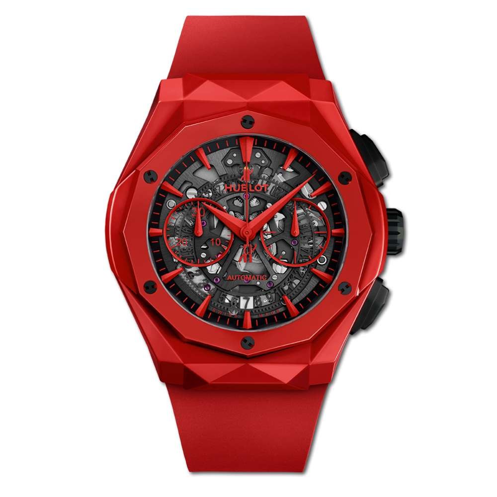 Replica Hublot Classic Fusion Aerofusion Chronograph Orlinski Red Ceramic