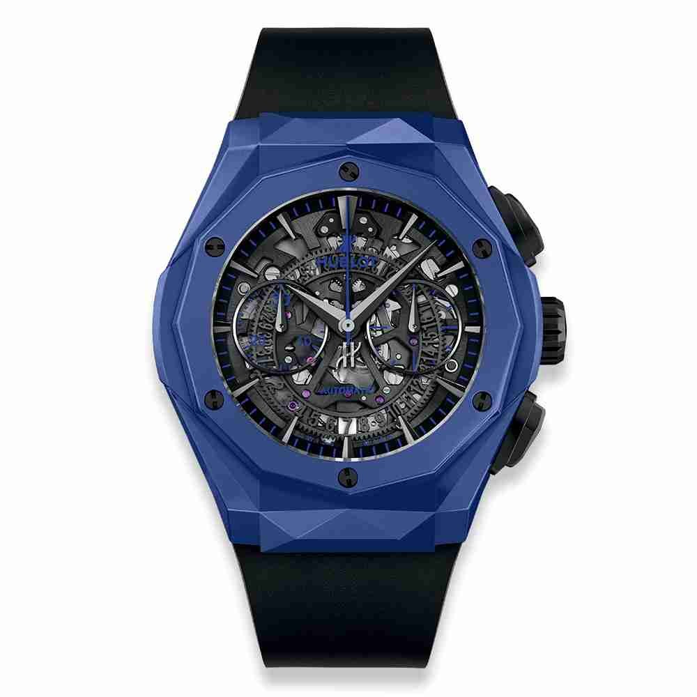 Hublot Classic Fusion Aerofusion Chronograph Orlinski Blue Ceramic 45mm 525.EX.0179.RX.ORL18