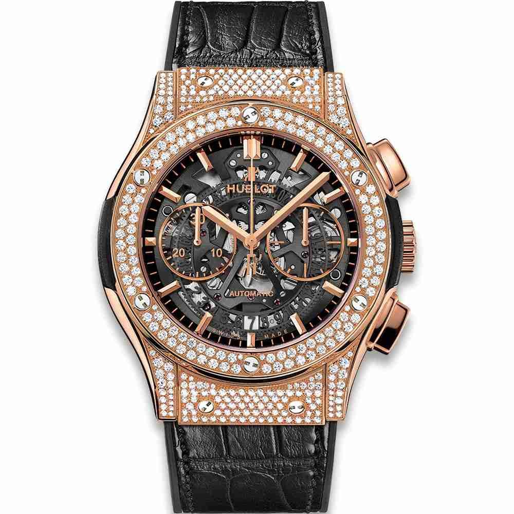 Hublot Classic Fusion Aerofusion King Gold Pav&eacute 45mm 525.OX.0180.LR.1704