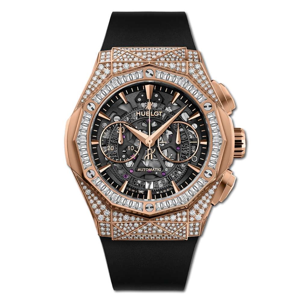 Replica Hublot Classic Fusion Aerofusion Chronograph Orlinski King Gold Jewellery