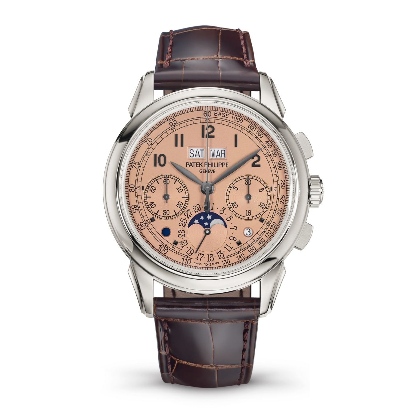 Patek Philippe Perpetual Calendar Chronograph With Salmon Dial 5270P-001