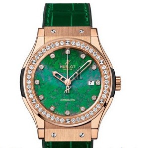 Hublot Classic Fusion Stone Ladies watch 542.OG.8490.LR.1204 replica.
