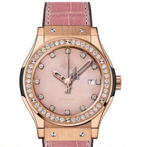 Hublot Classic Fusion Stone Ladies Watch 542.OP.8490.LR.1204 replica.