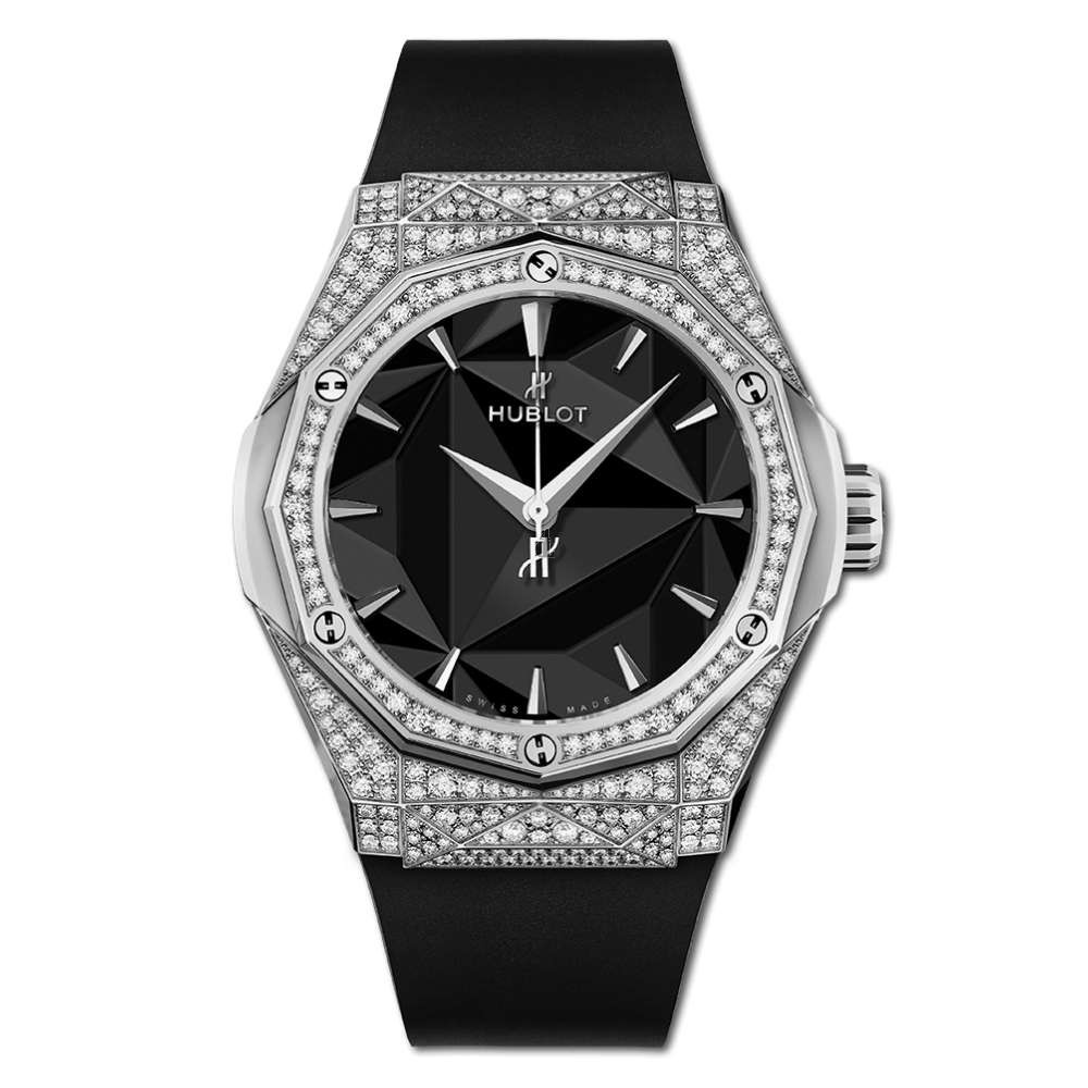 Replica Hublot Classic Fusion Orlinski Titanium Pavé