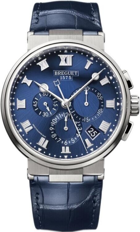 fake Breguet Marine Chronograph 5527 Titanium 5527TI/Y1/9WV