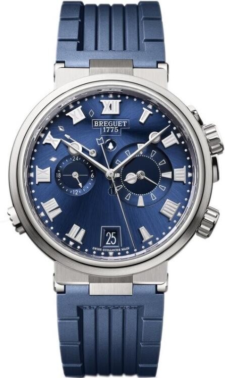 fake Breguet Marine Alarme Musicale Titanium 5547TI/Y1/5ZU