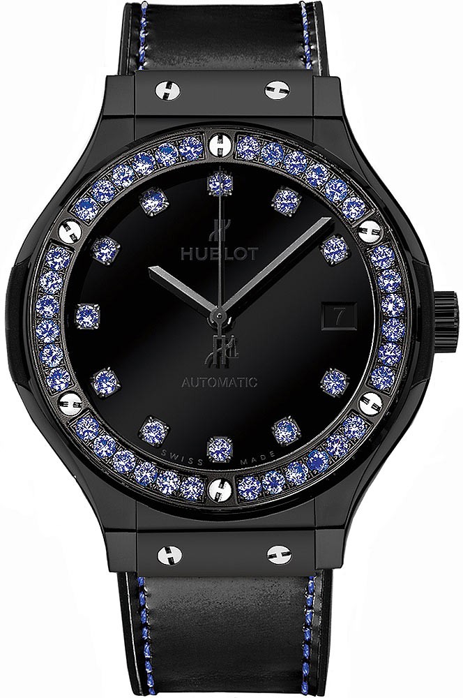 Hublot Classic Fusion Shiny Ceramic Blue 565.CX.1210.VR.1201 Replica