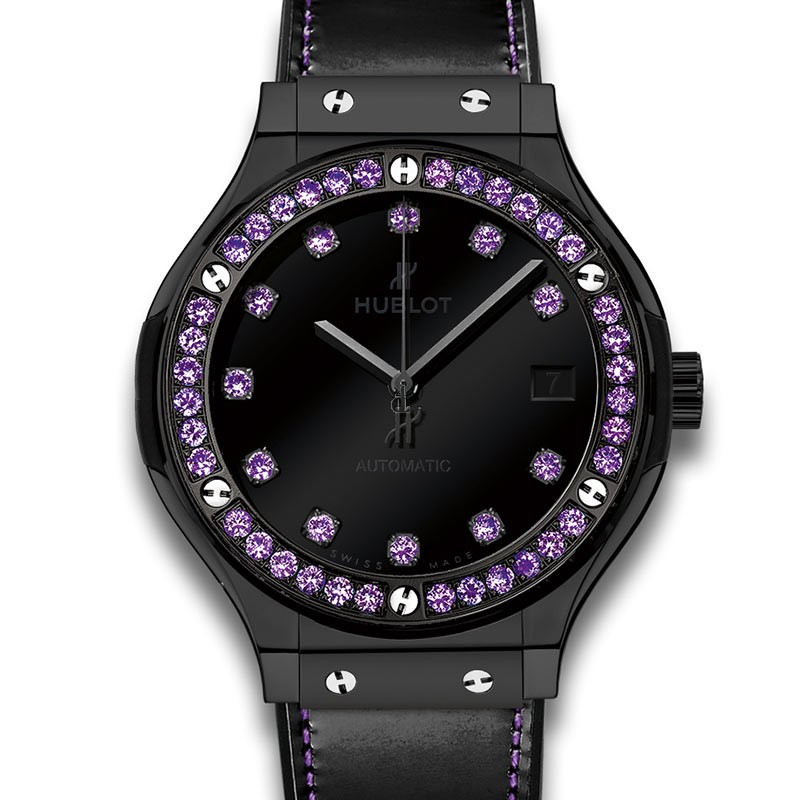 Hublot Classic Fusion Shiny Ceramic Purple 565.CX.1210.VR.1205 Replica