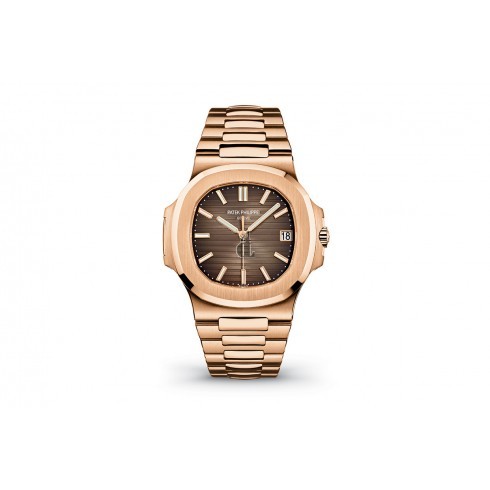 Patek Philippe Nautilus Brown Dial 18K Rose Gold Automatic 5711/1R-001