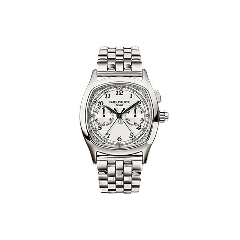 Patek Philippe Split-Seconds Chronograph 5950 Stainless Steel / Silver / Bracelet
 5950/1A-001