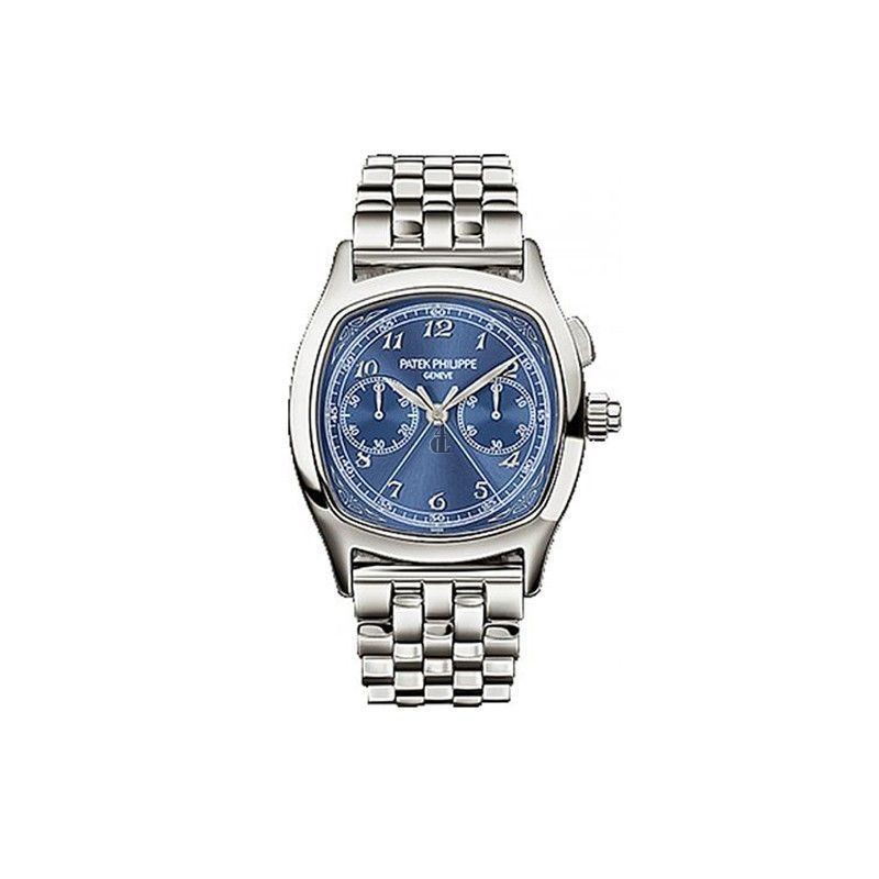 Patek Philippe Split-Seconds Chronograph 5950 Stainless Steel / Blue / Bracelet 5950/1A-010