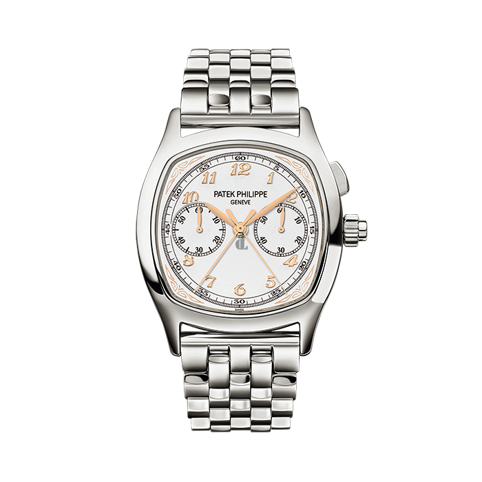 Patek Philippe Split-Seconds Chronograph 5950 Stainless Steel / Silver / Bracelet 5950/1A-013