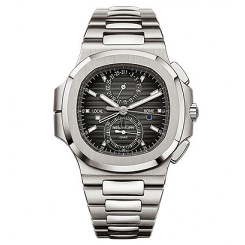 Patek Philippe Nautilus Travel Time Chronograph Stainless Steel Automatic 5990/1A-001