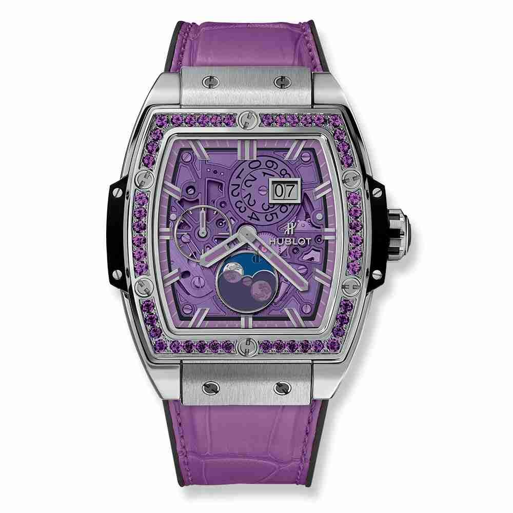 Hublot Spirit Of Big Bang Moonphase Titanium Purple 42mm 647.NX.4771.LR.1205