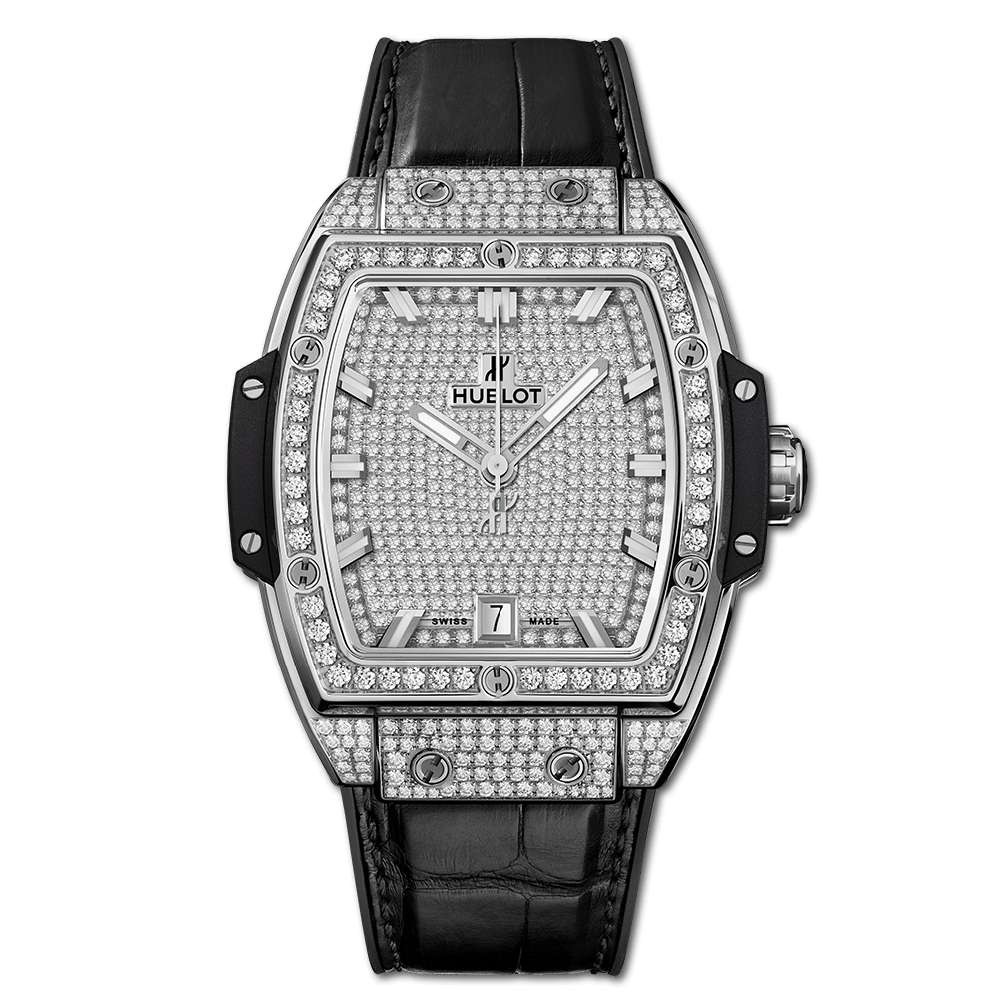 Replica Hublot Spirit Of Big Bang Titanium Full Pavé