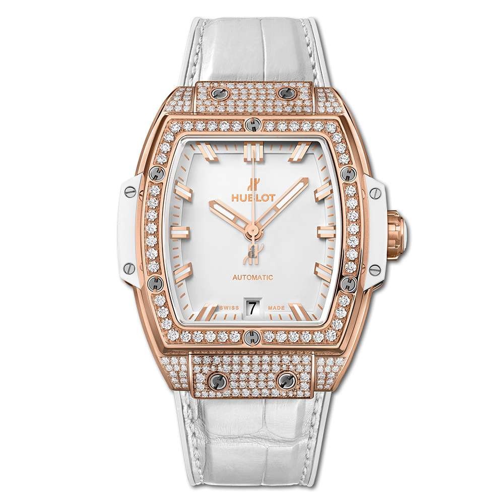 Replica Hublot Spirit Of Big Bang King Gold White Pavé