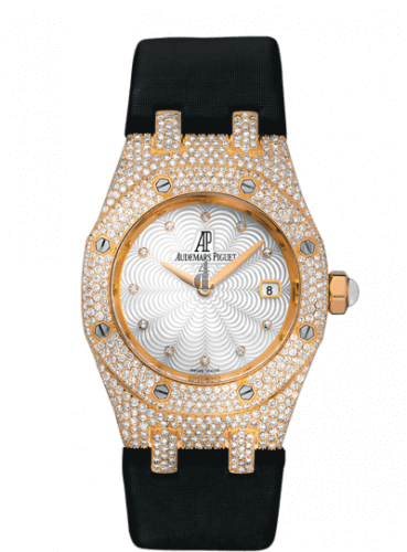 Replica Audemars Piguet Royal Oak Pink Gold/Diamond/MOP/Strap 67605OR.ZZ.D009SU.01